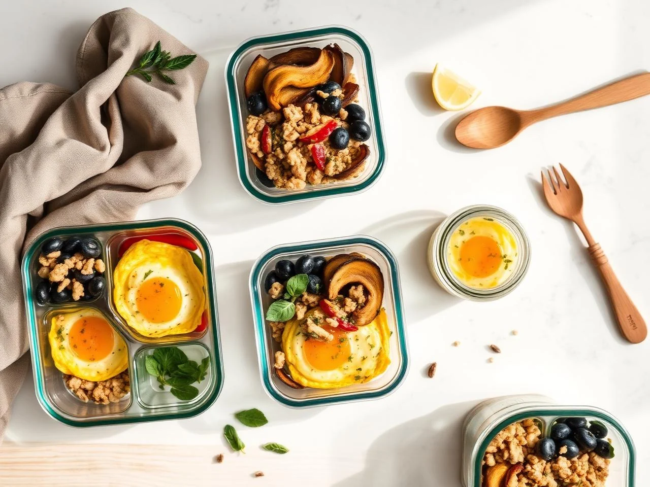 Muffin Tin Omelets