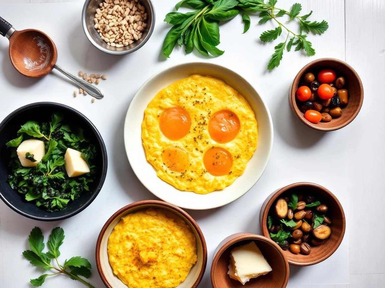 Ingredients for Muffin Tin Omelets