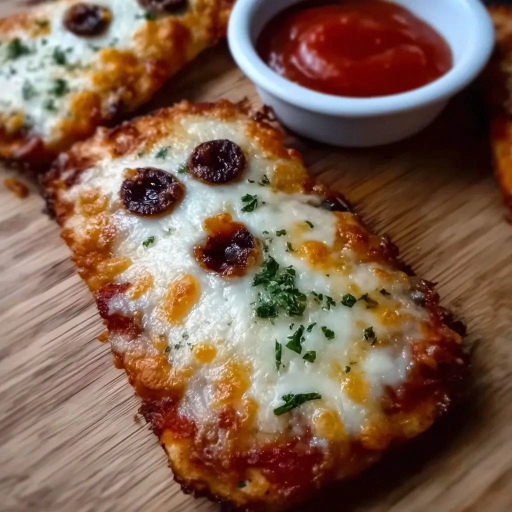 Mummy Flatbread Pizza Dippers 