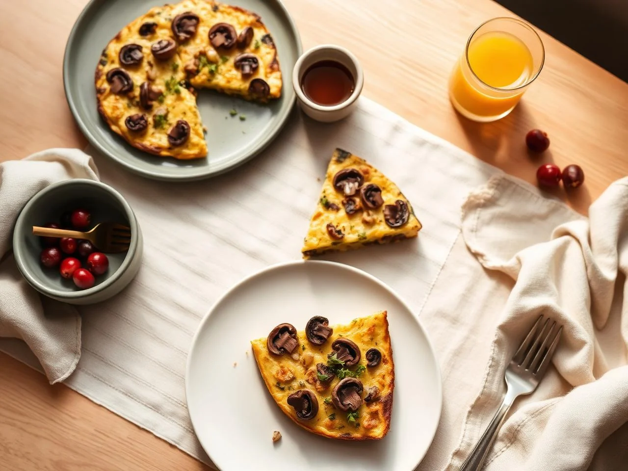 Mushroom Frittata