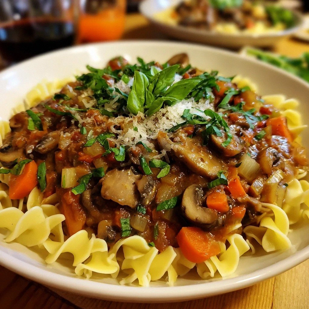Mushroom Ragu A Deliciously Easy Pasta Recipe!