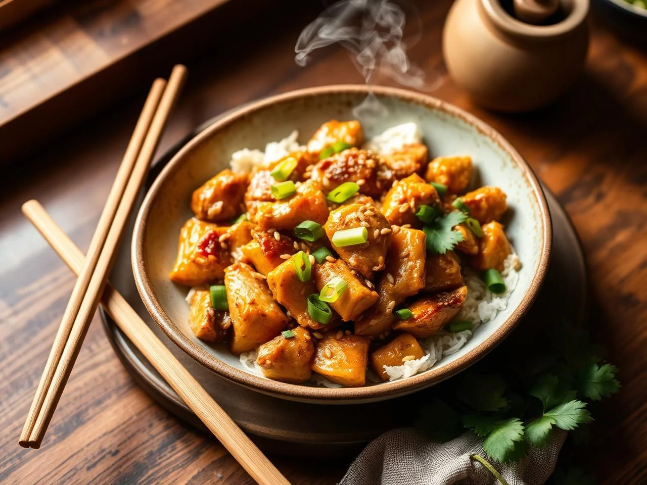 Myanmar Chicken Stir Fry