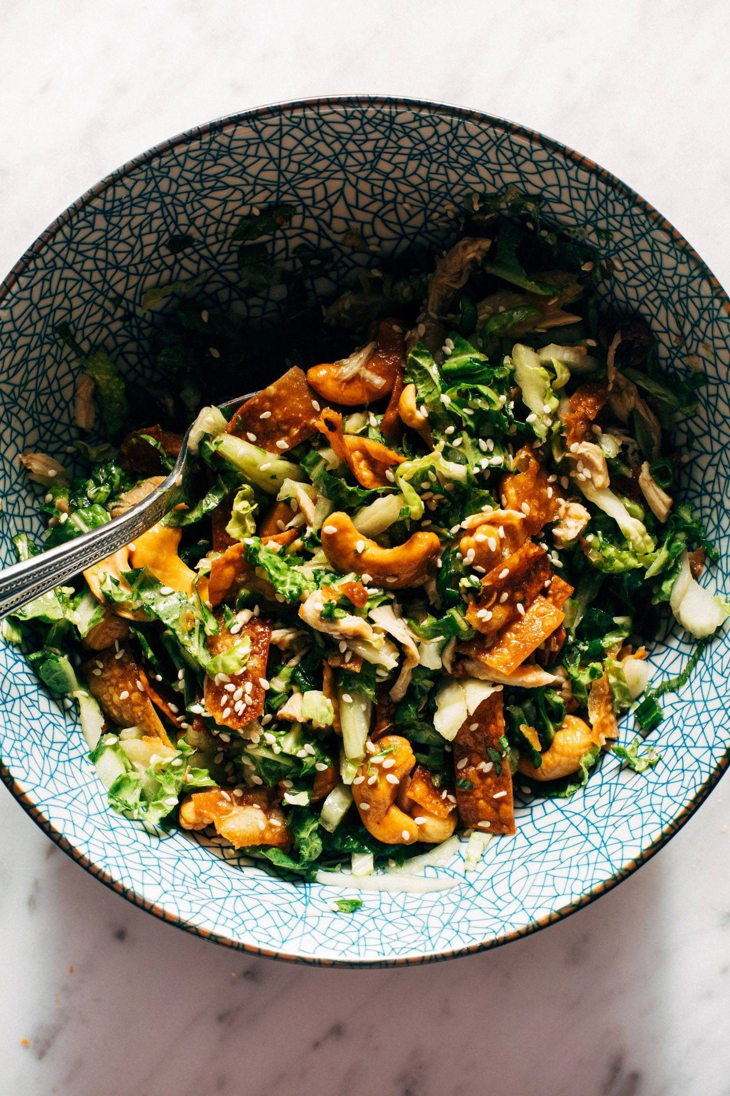 Napa Chicken Salad with Sesame