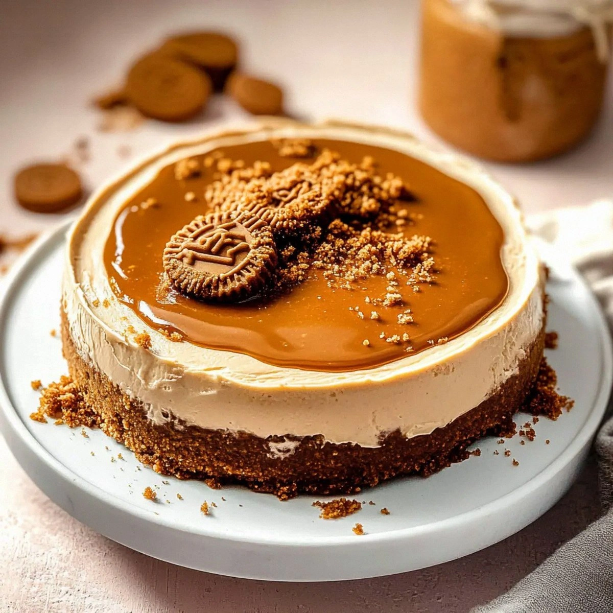 No Bake Biscoff Cheesecake: Creamy Bliss You Can’t Resist