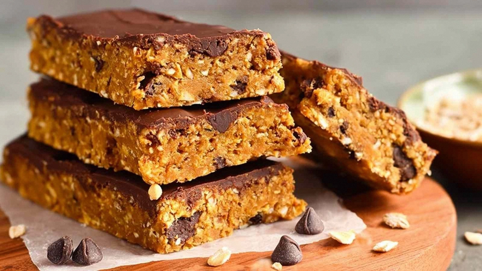 No-Bake Chickpea Protein Bars