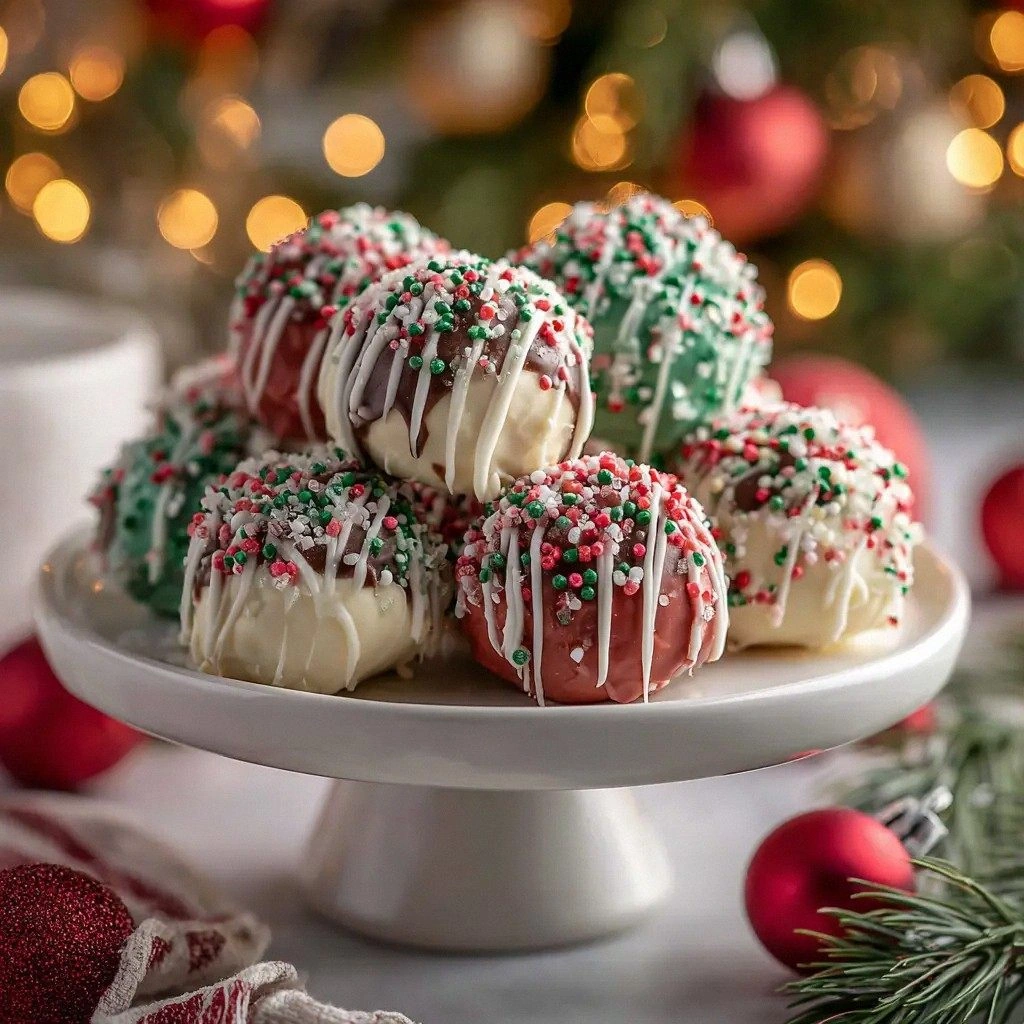 No-Bake Christmas Cheesecake B