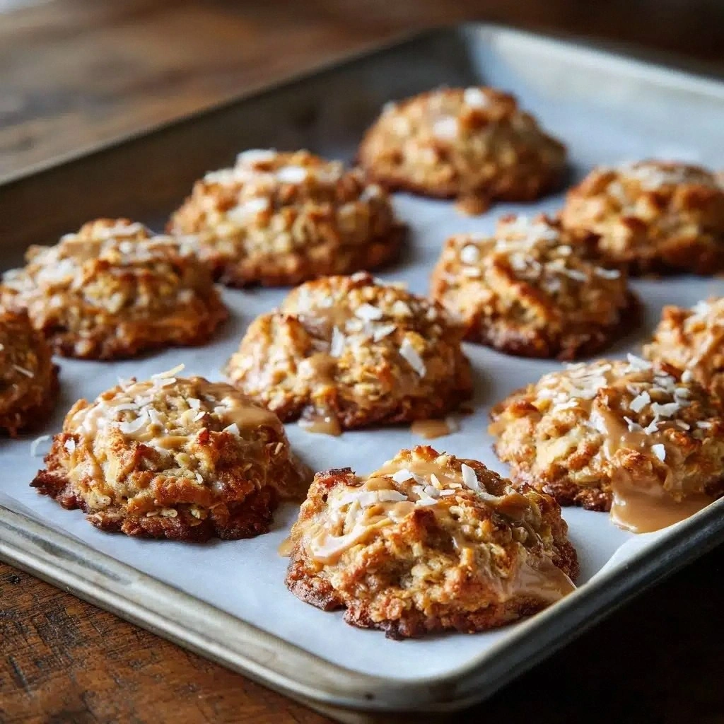 No-Bake Coconut Praline Cookie