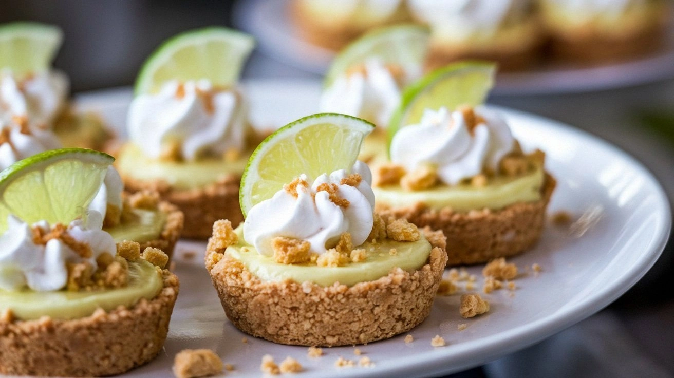 No-Bake Mini Key Lime Pies