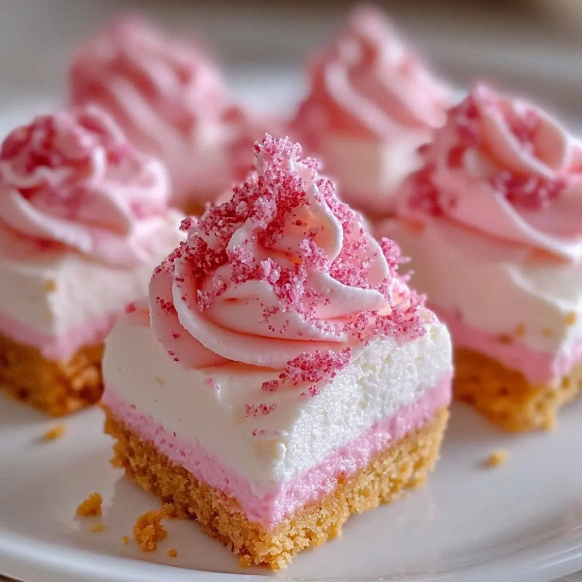 No-Bake Pink Velvet Cheesecake Bites for Sweet Celebrations