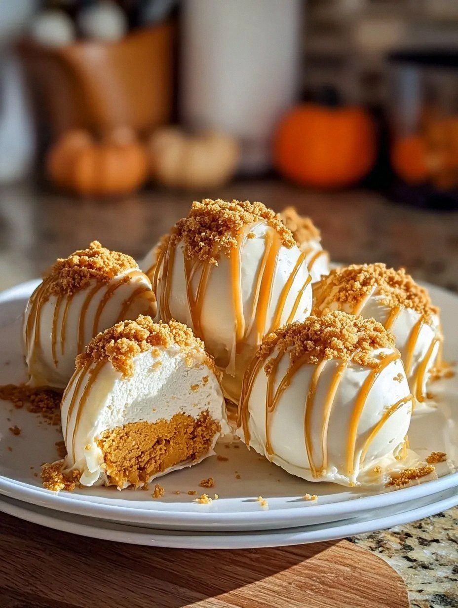 No-Bake Pumpkin Cheesecake Balls: A Fall Dream Come True
