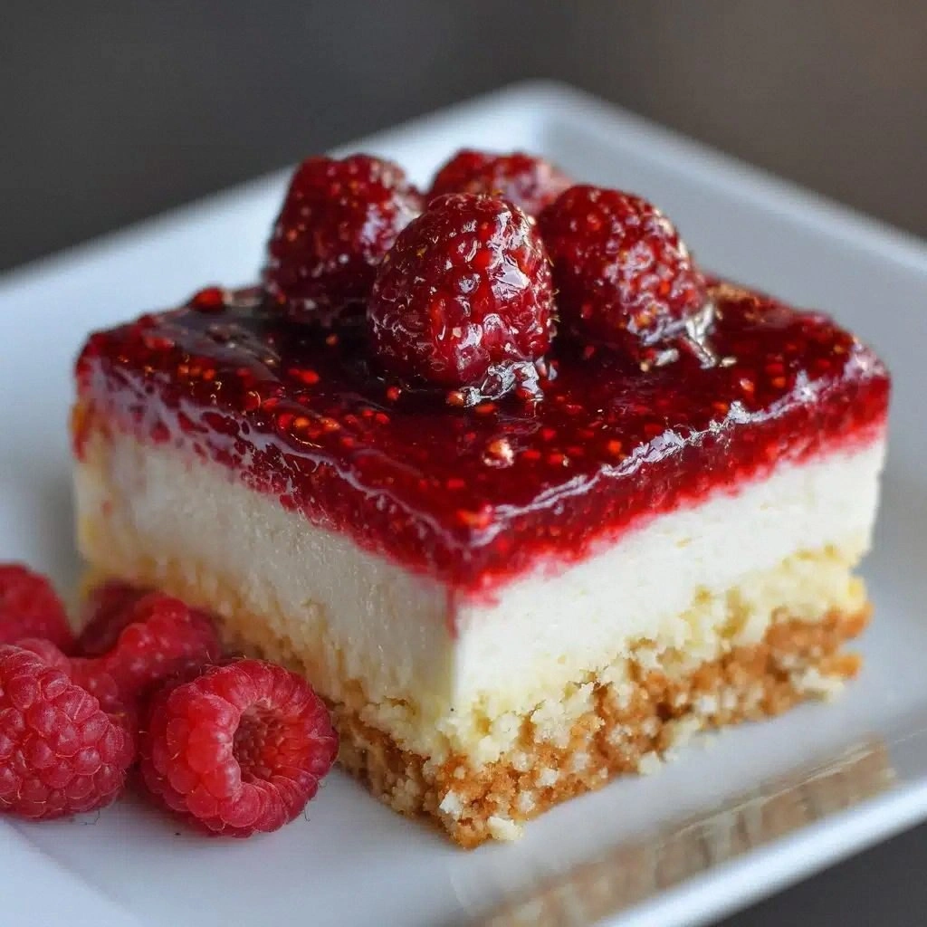 No-Bake Raspberry Cheesecake B