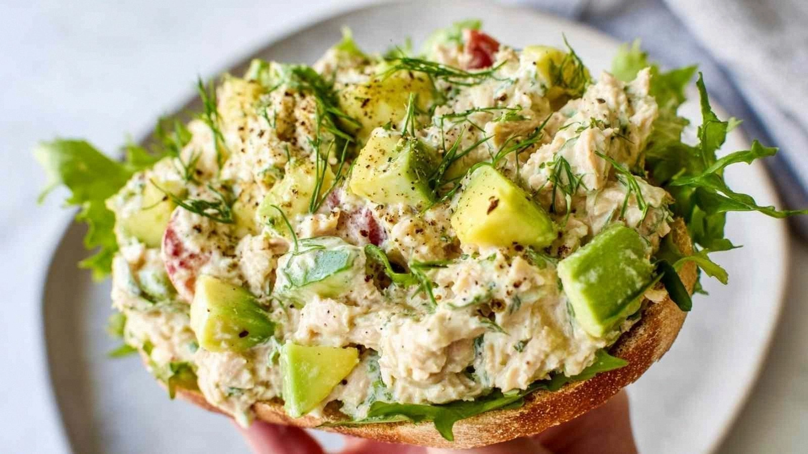No-Mayo High-Protein Tuna Sala