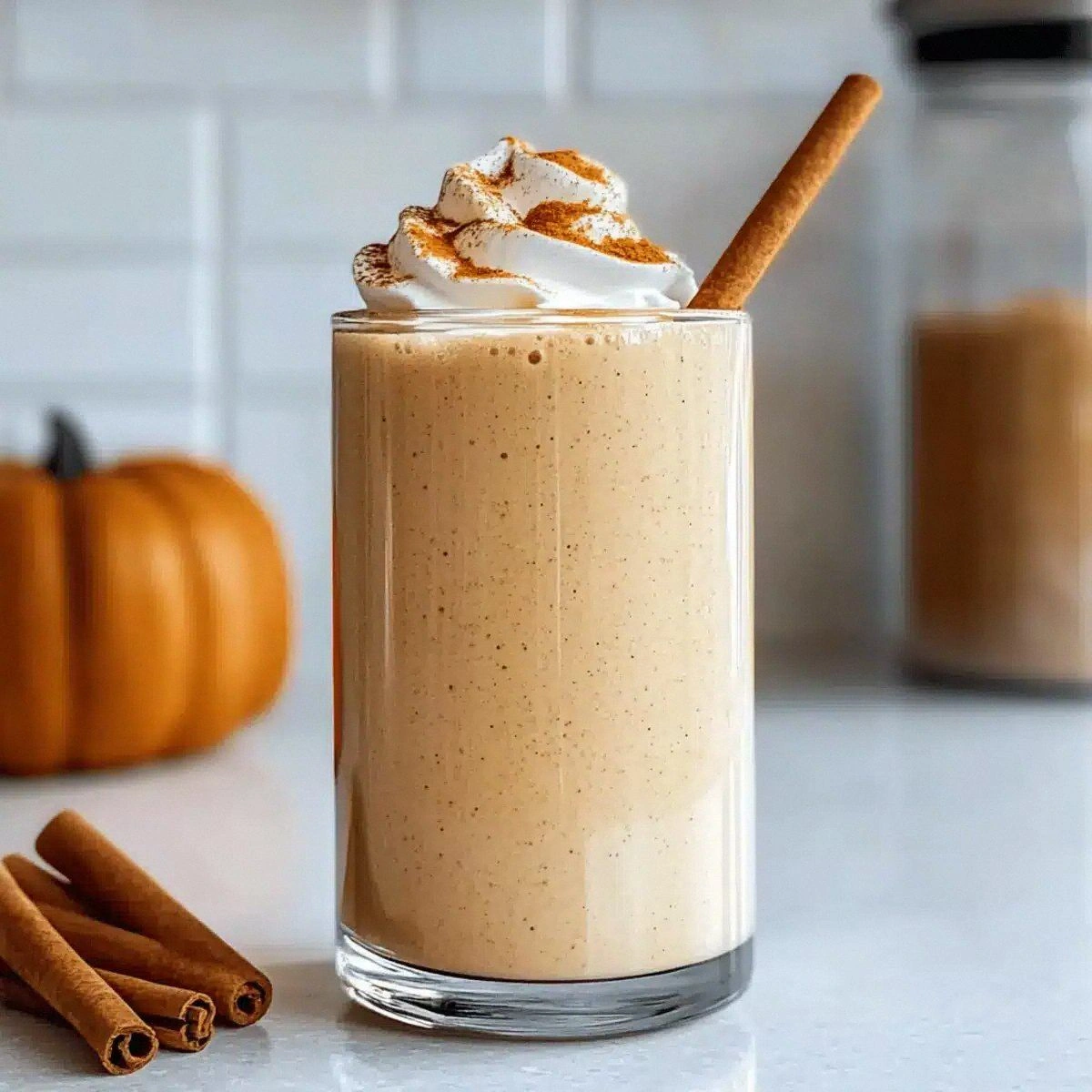 Nutritious Pumpkin Smoothie for a Creamy Morning Boost