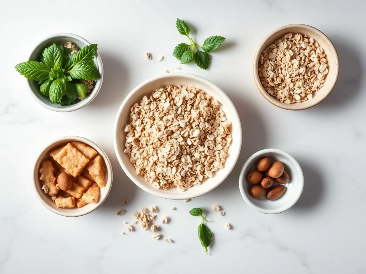 Ingredients for Oatmeal Cookies