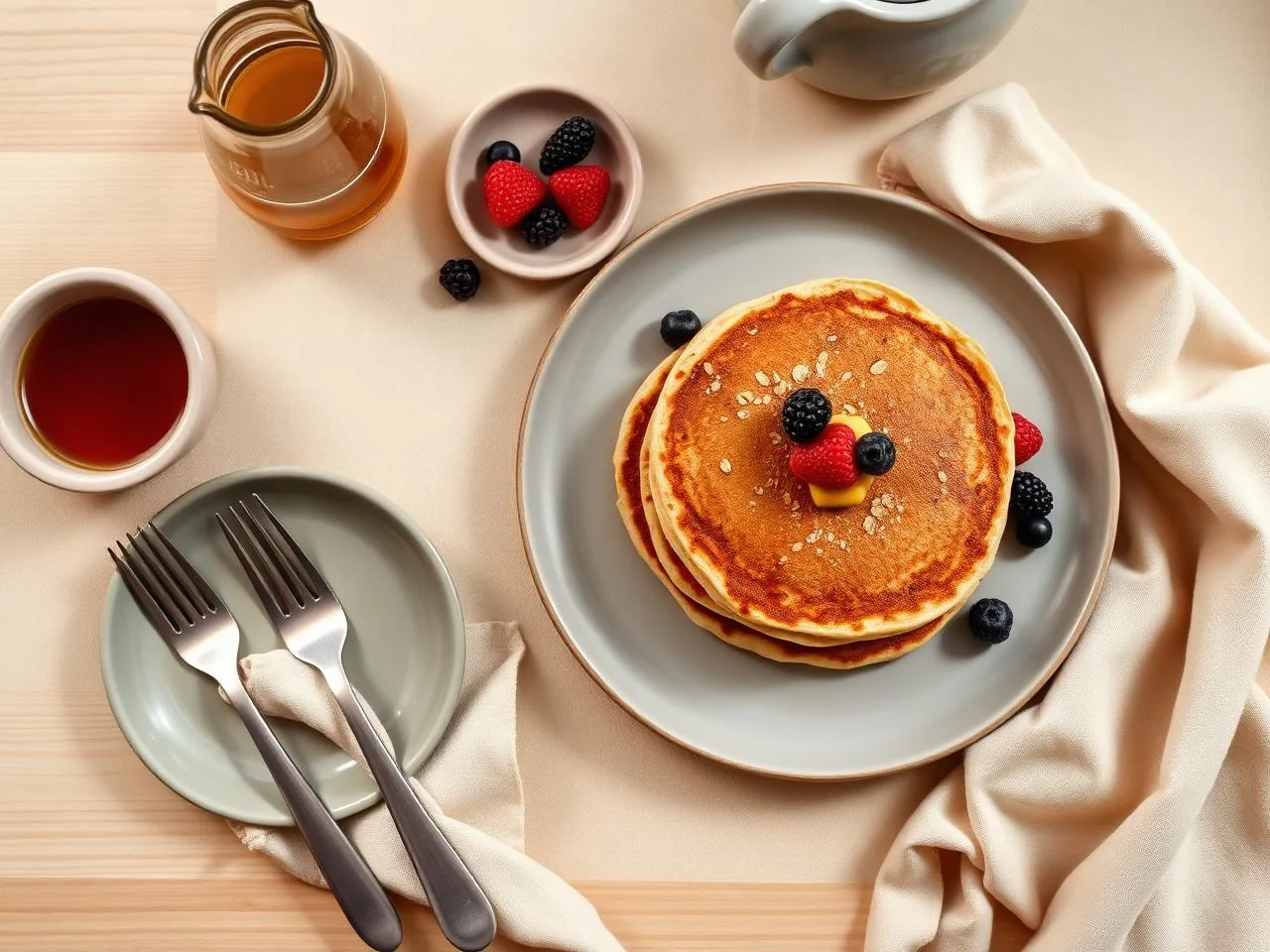 Oatmeal Pancakes