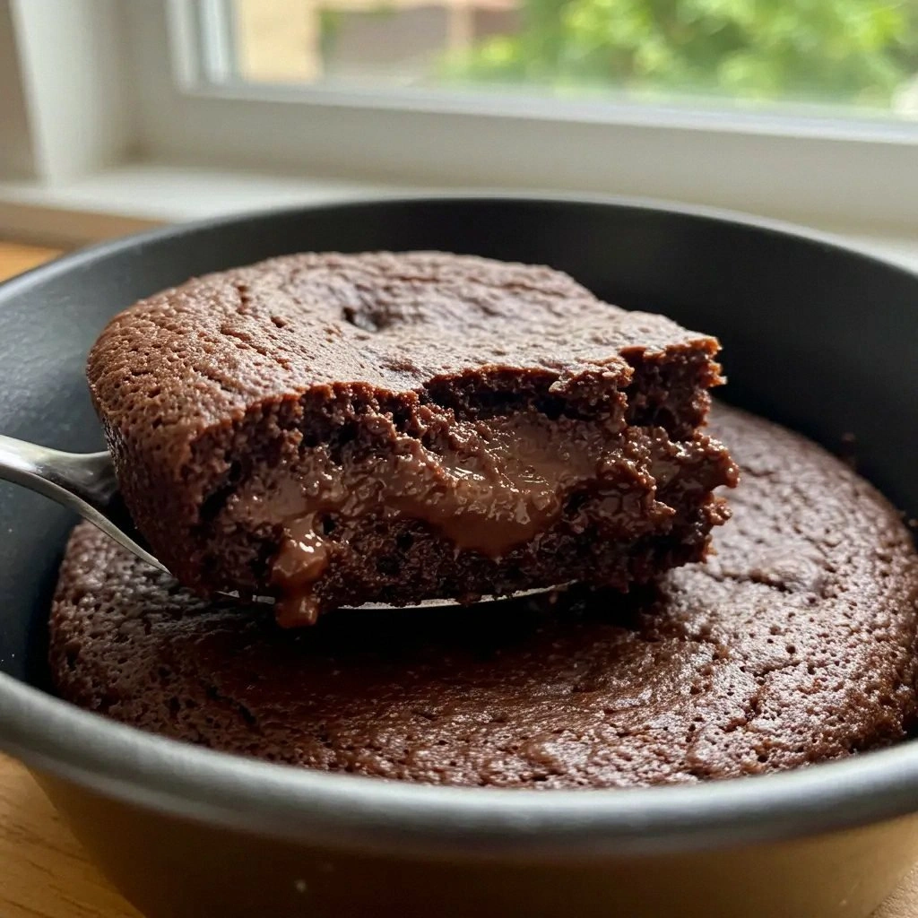 One-Minute Microwave Brownie R