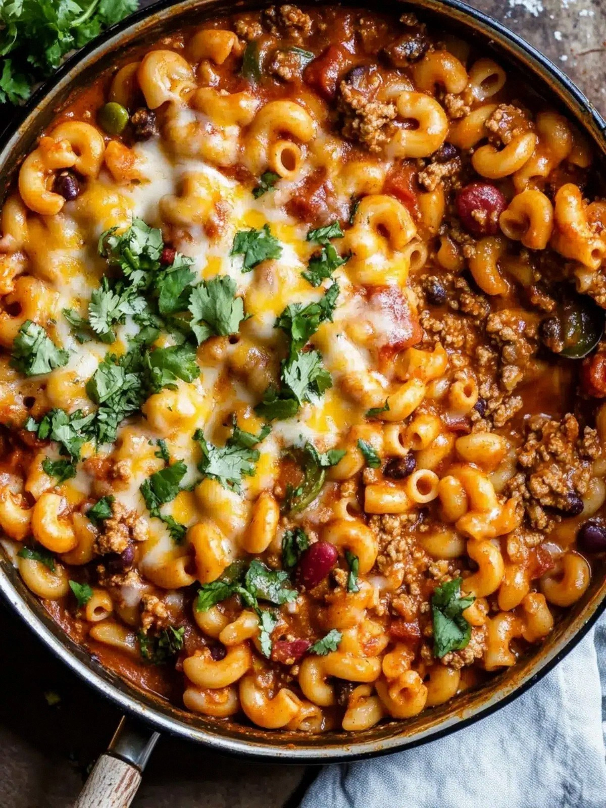 One-Pan High Protein Chili Mac