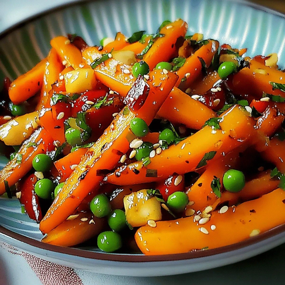 One-Pot Carrot Stir Fry for a Quick, Flavorful Dinner