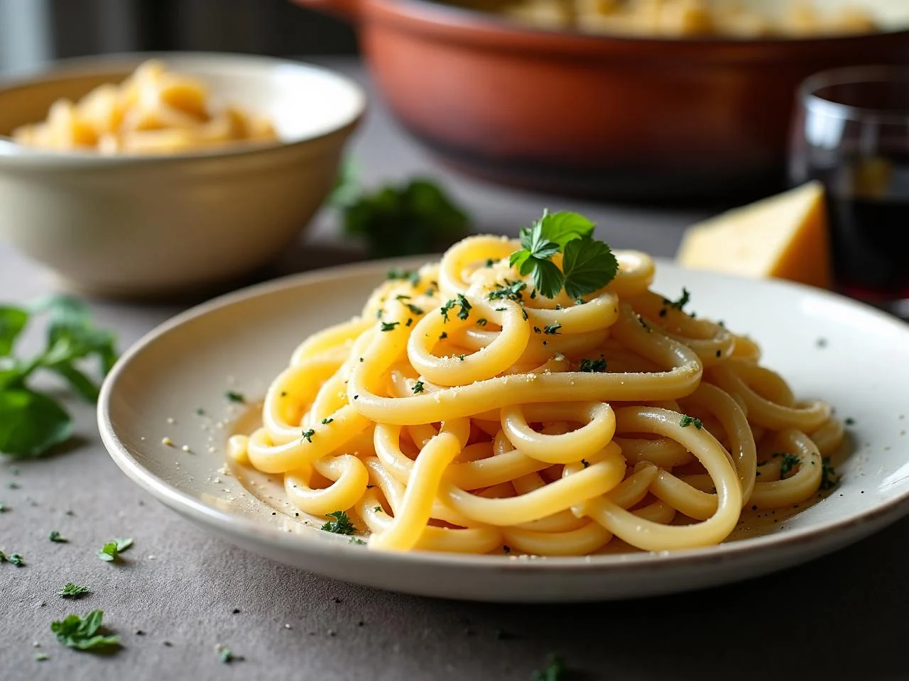 One-Pot Chicken Alfredo Pasta