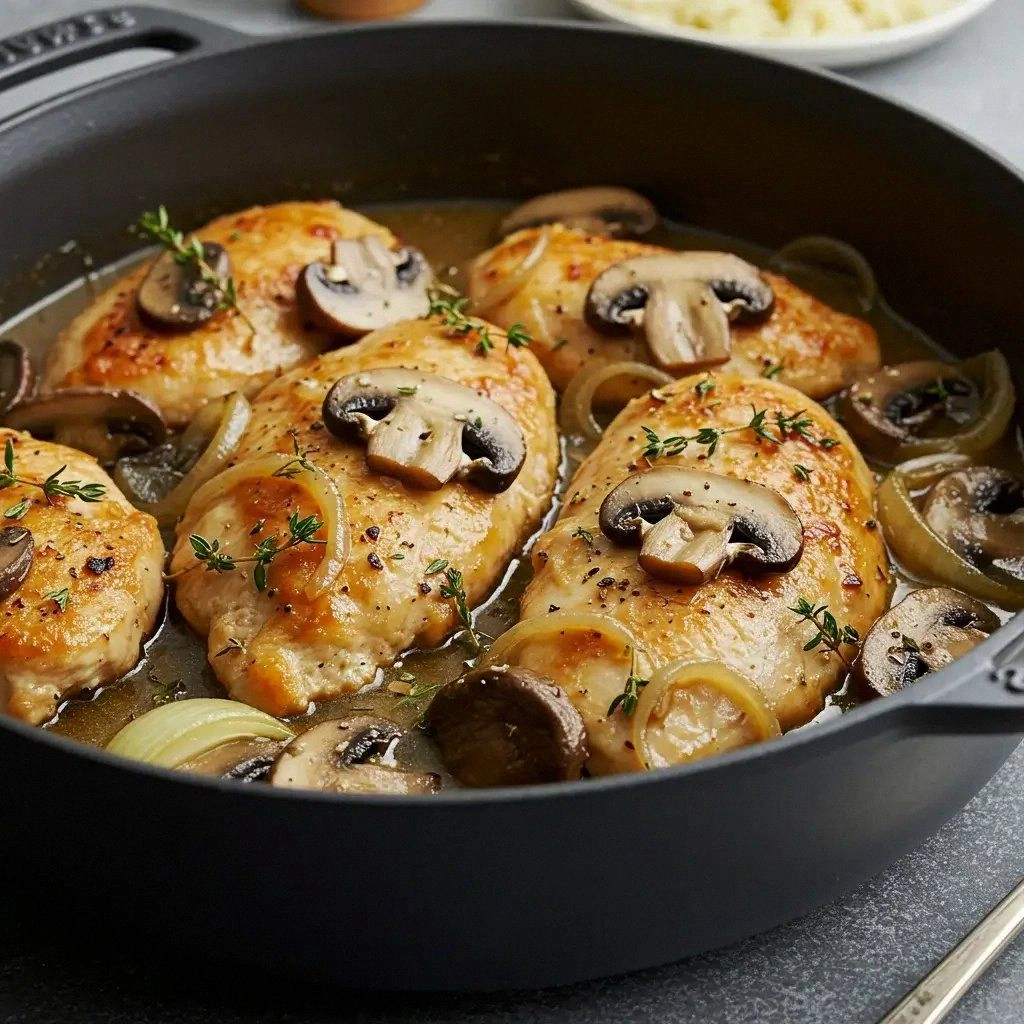 One-Pot Chicken Marsala Recipe