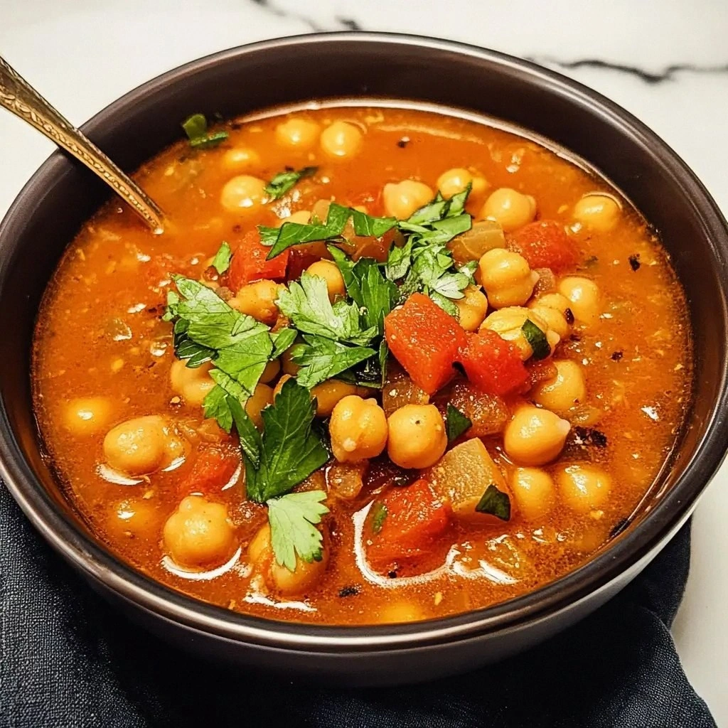 One-Pot Chickpea Soup Recipe