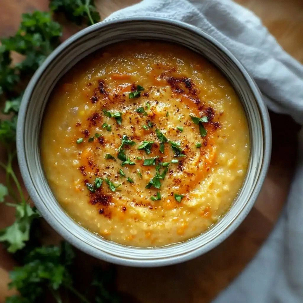 One Pot Creamy Carrot Lentil S