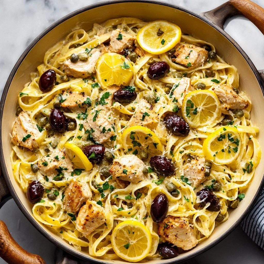 One-Pot Creamy Lemon Chicken P