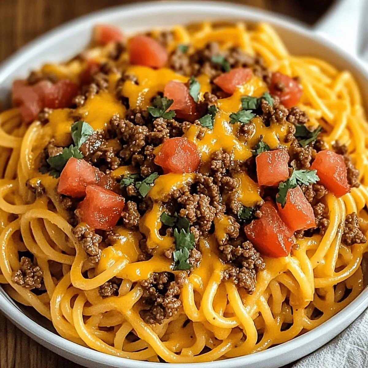 One-Pot Taco Spaghetti: Easy, Cheesy Comfort in 30 Minutes