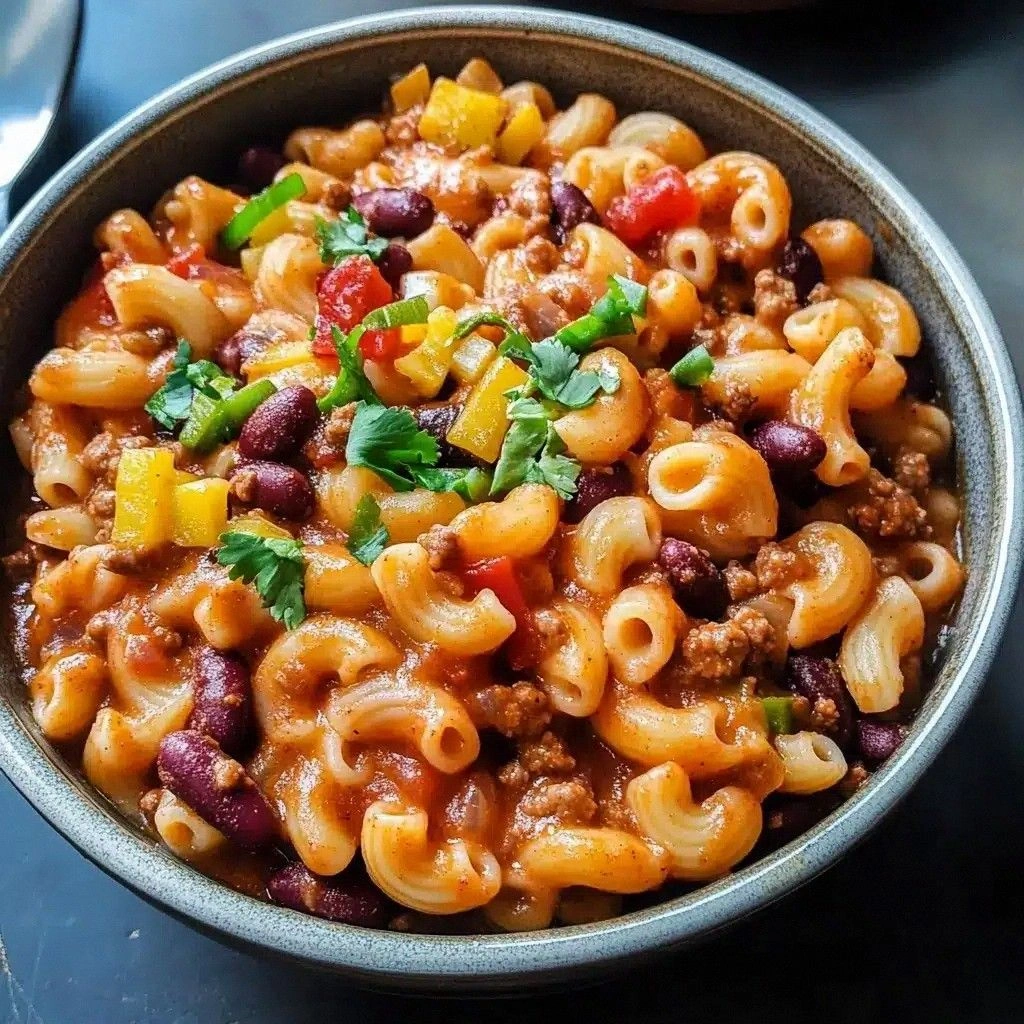 One-Pot Vegan Chili Mac Recipe