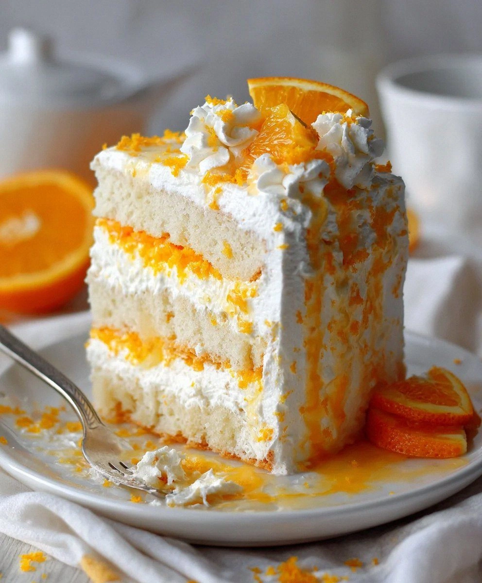 Orange Creamsicle Buttercream Frosting