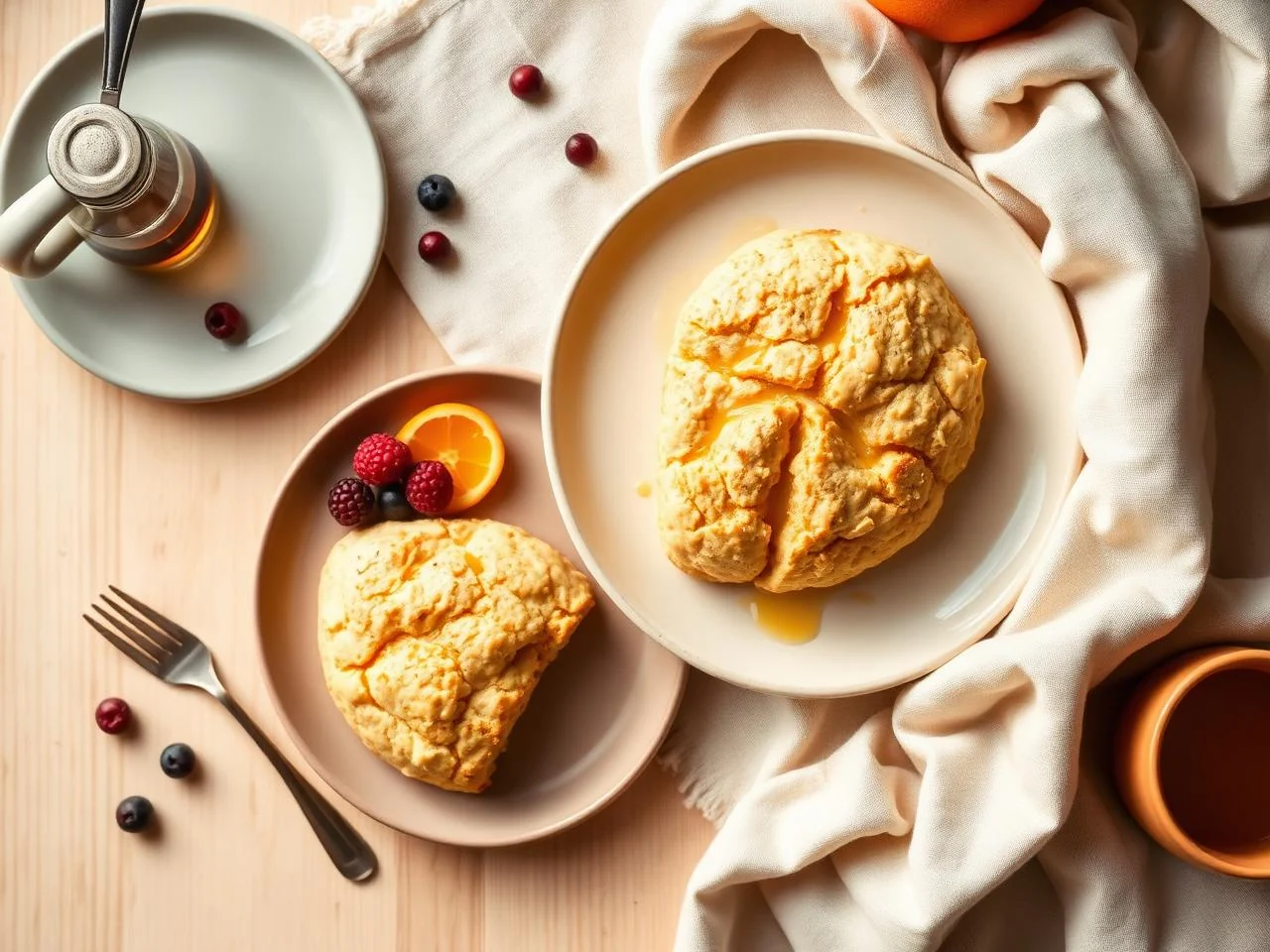 Orange Creamsicle Scones