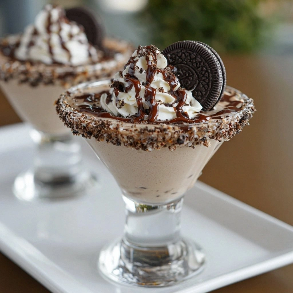 Oreo Cookies & Cream Martini