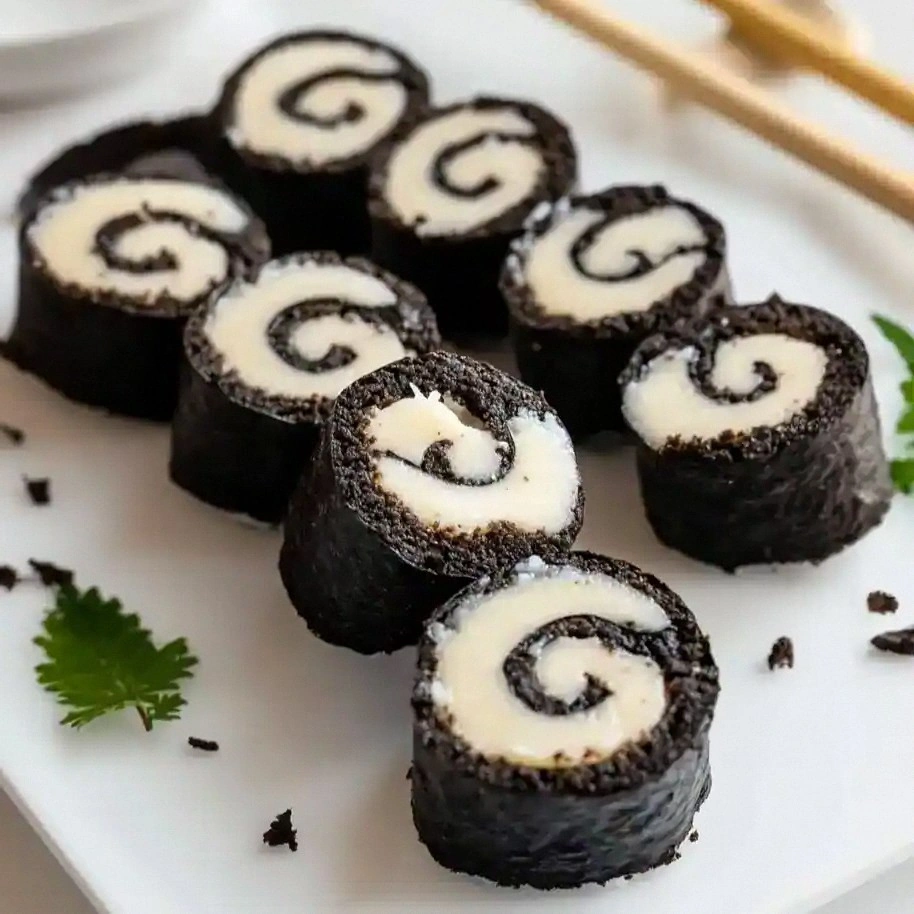 Oreo Sushi Rolls (Fun No-Bake 