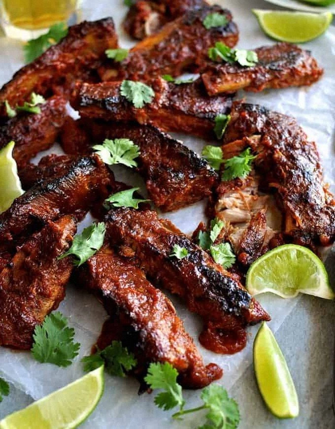 Oven Baked Ribs with Chipotle 