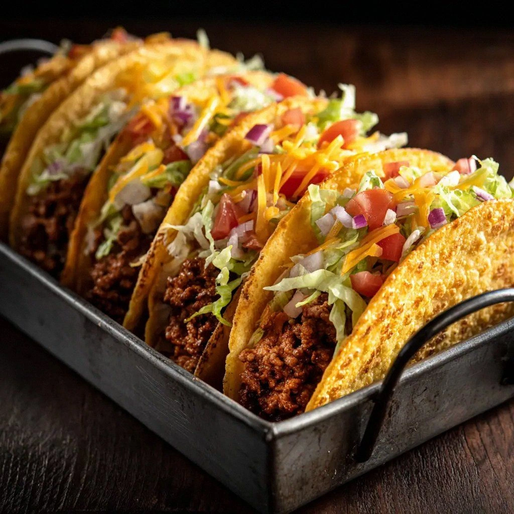 Oven-Baked Tacos (The Crispies