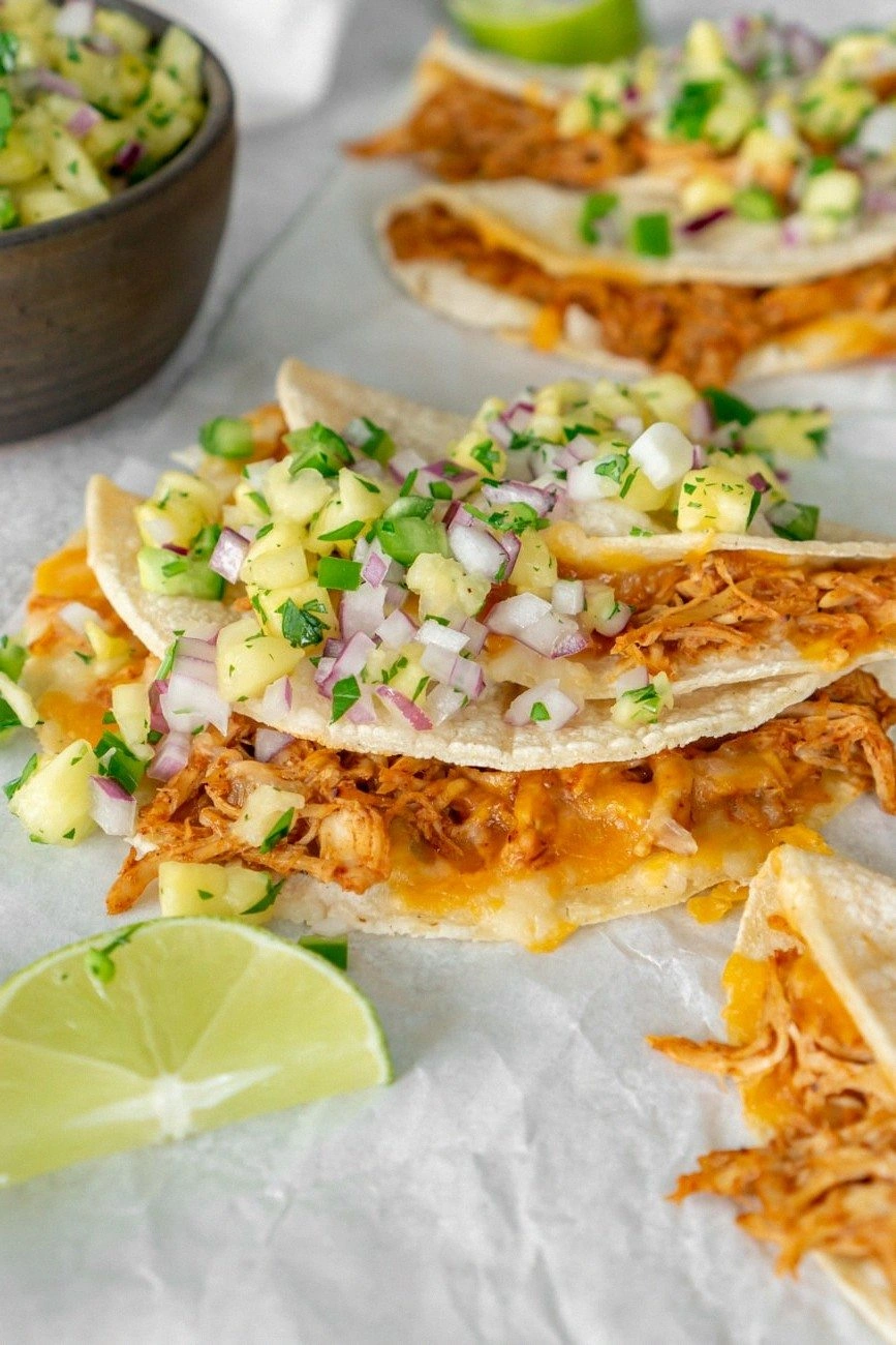 Oven Chicken Tacos