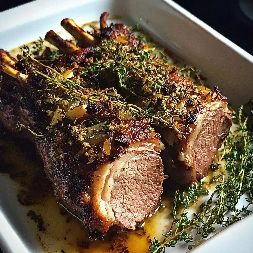 Oven-Roasted Bone-in Leg of la