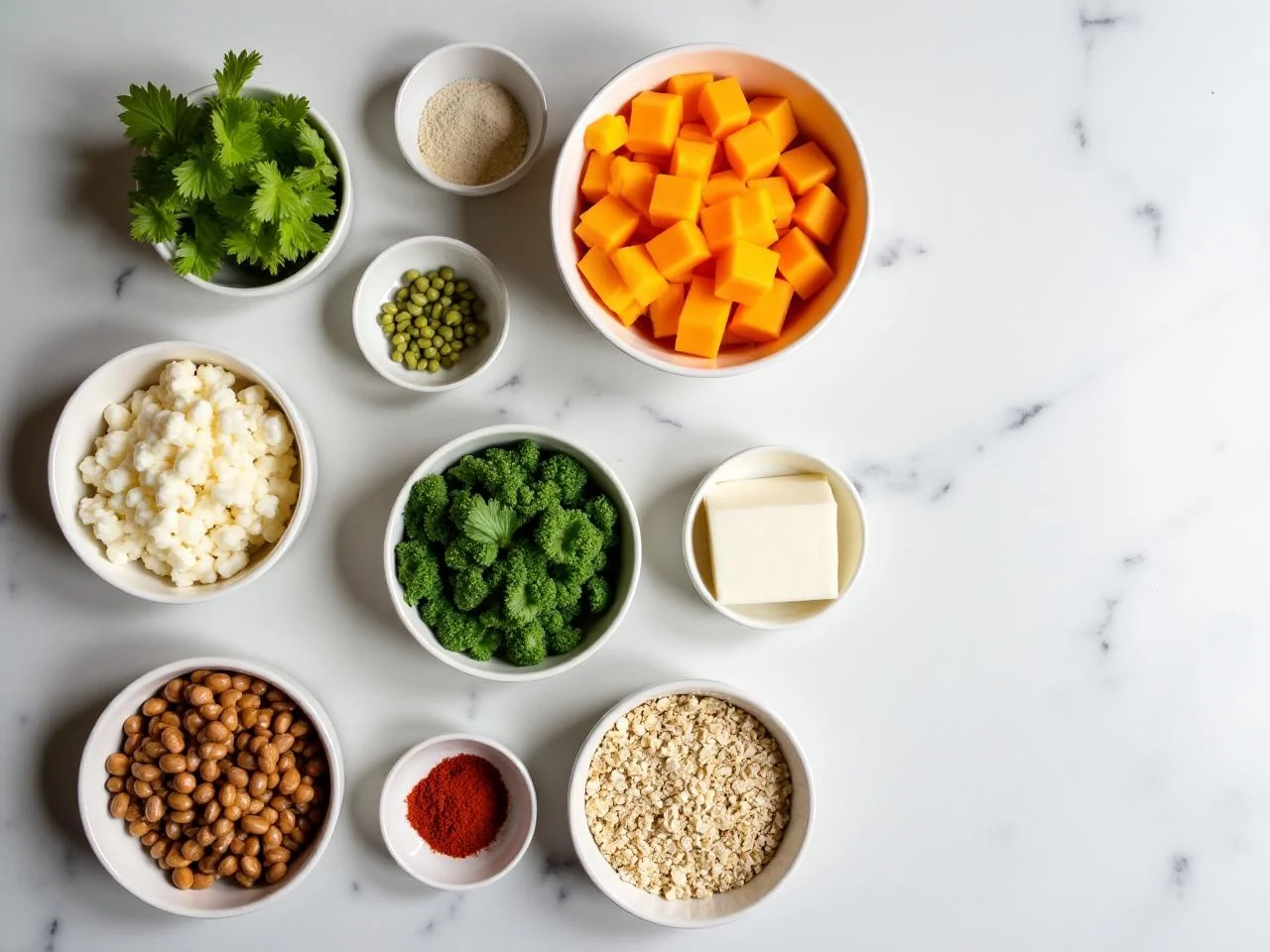 Ingredients for Overnight Crockpot Steel-Cut Oatmeal