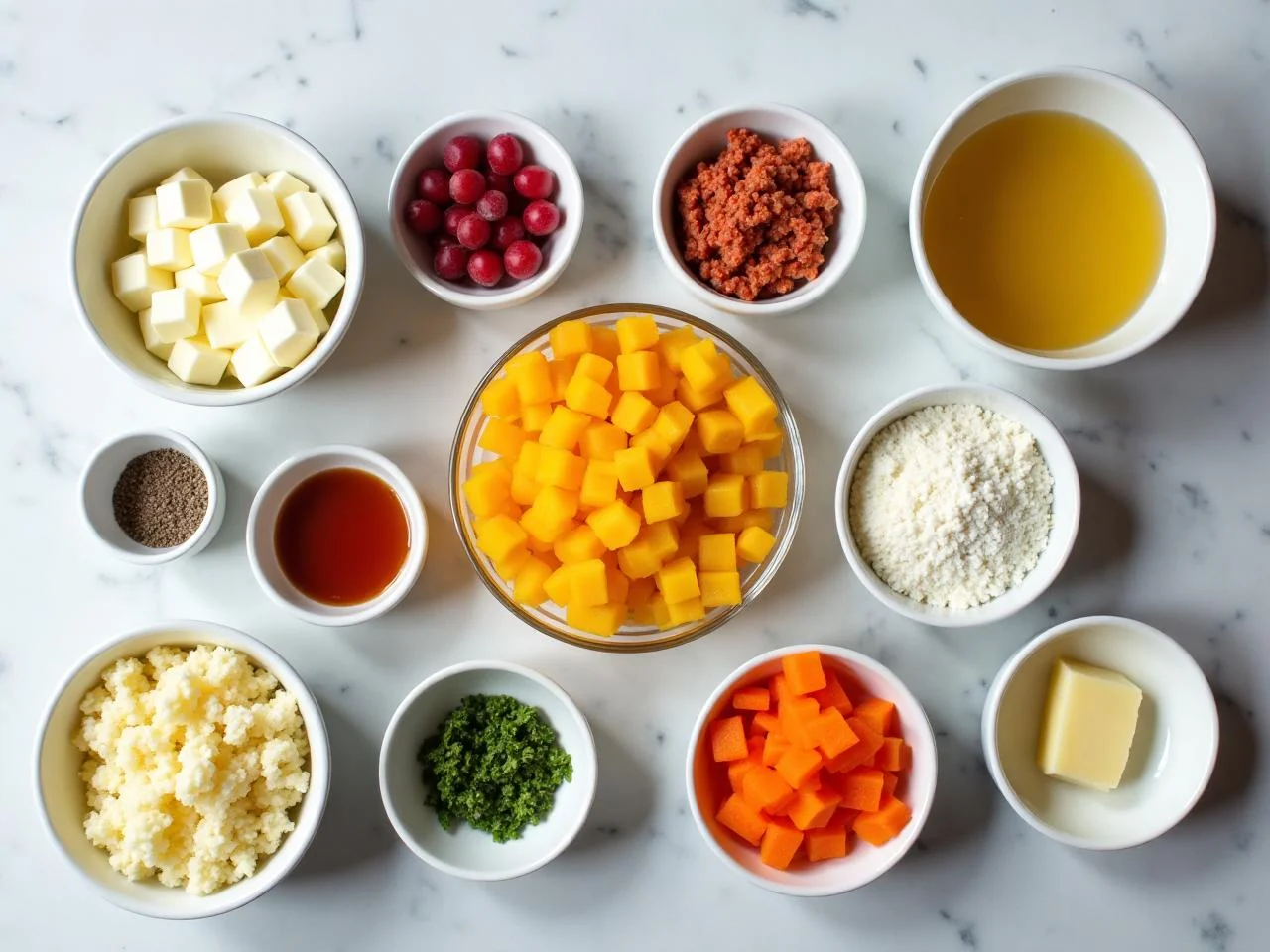 Ingredients for Overnight French Toast Casserole