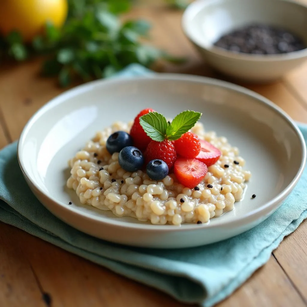 Overnight Oats with Chia Seeds