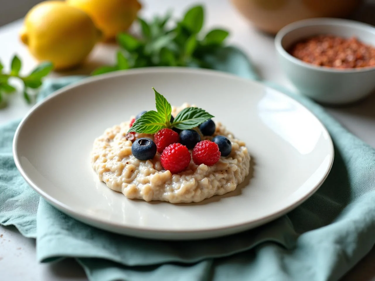 Overnight Oats with Chia Seeds