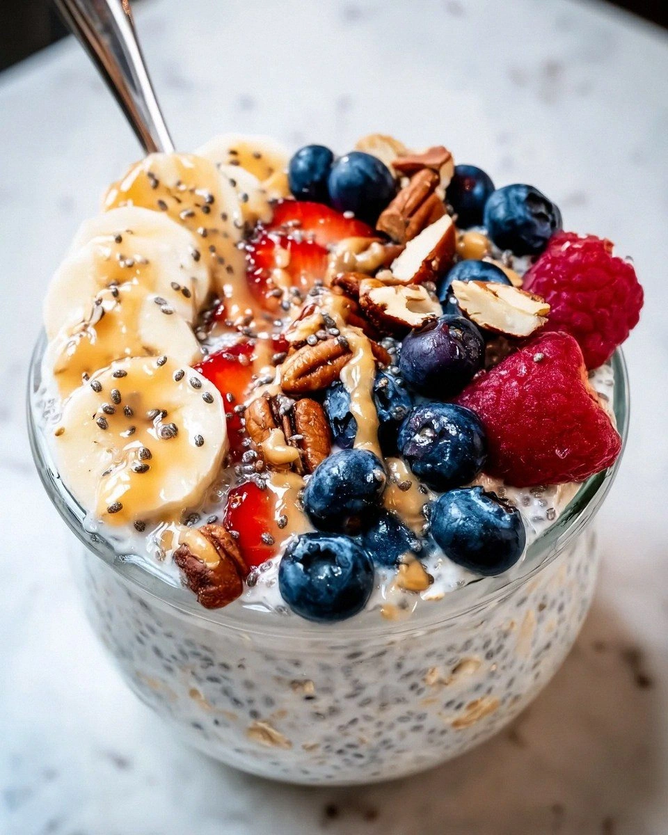Overnight Oats With Chia Seeds