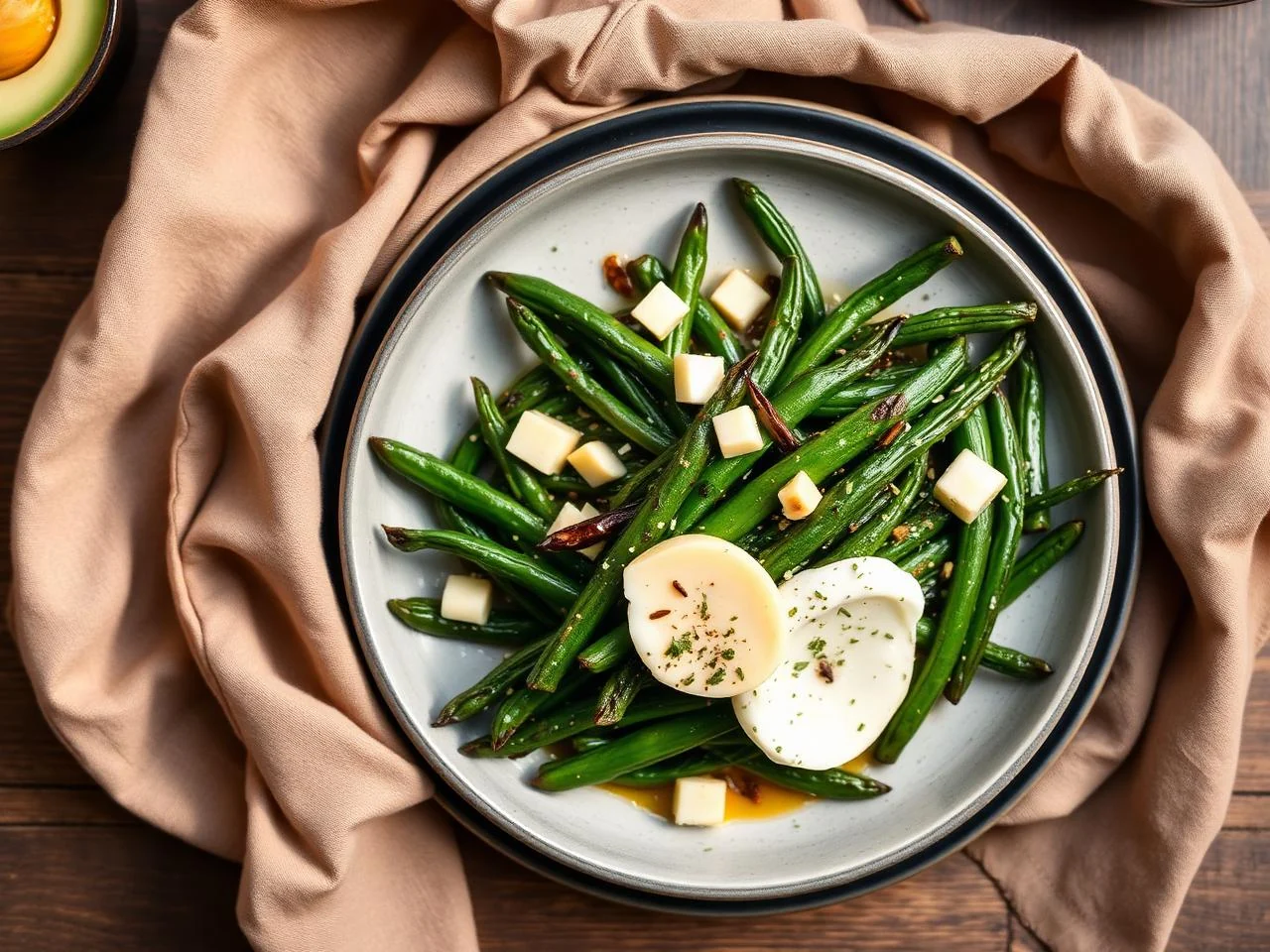Pan Fried Green Beans