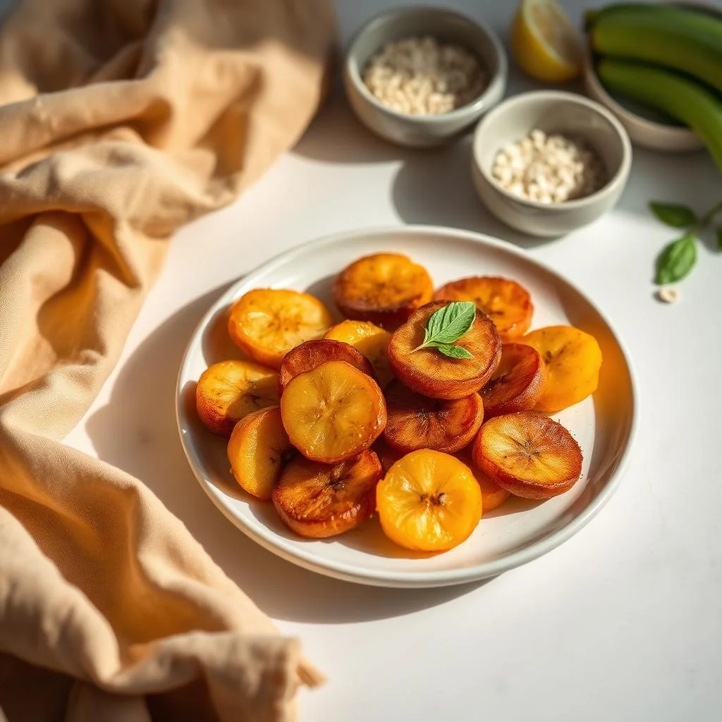Pan Fried Plantains