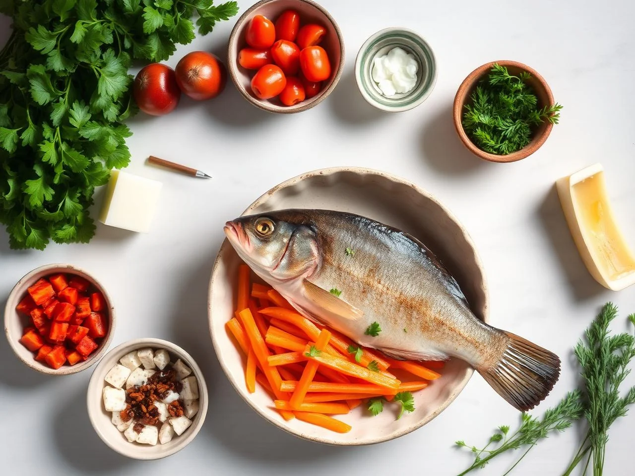 Ingredients for Pan Fried Sole