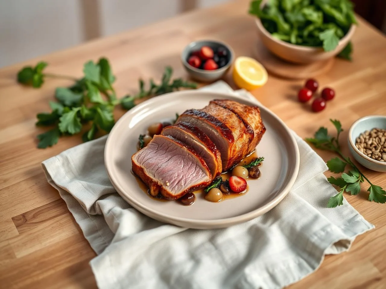 Pan Seared Duck Breast