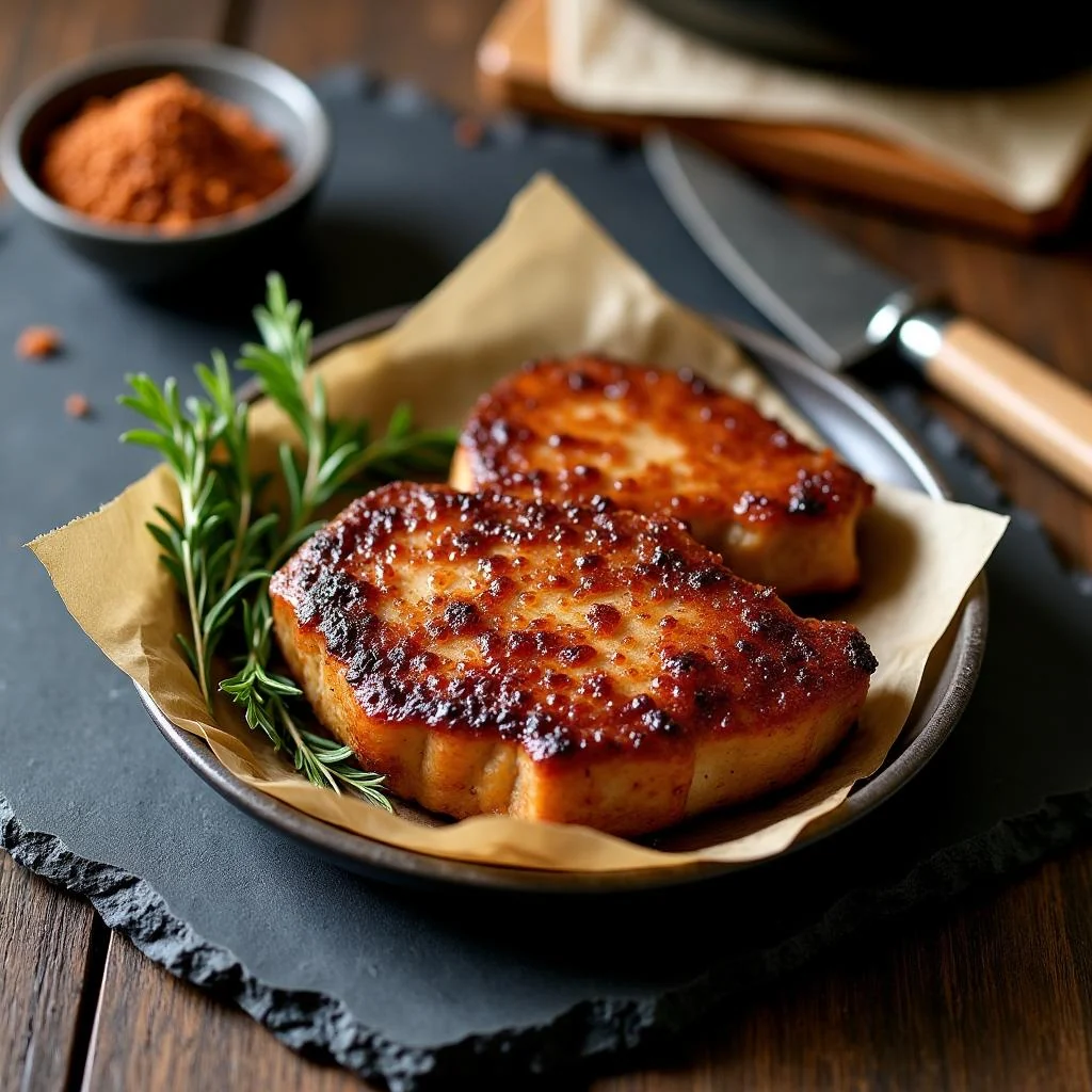 Pan-Seared Pork Chops