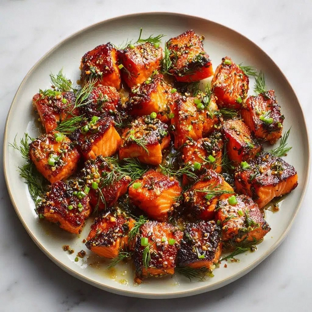Pan-Seared Salmon Bites Recipe