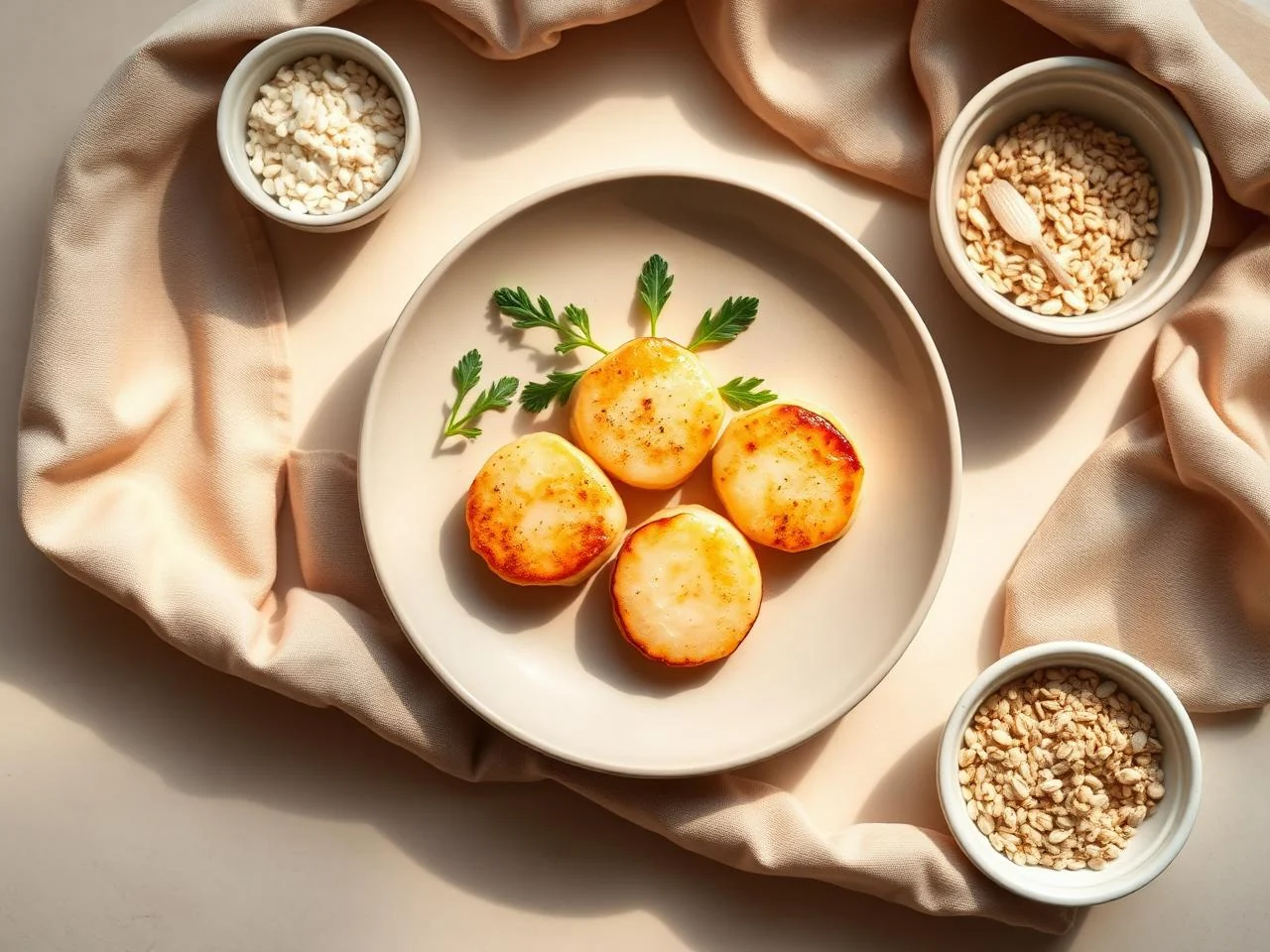 Pan Seared Scallops