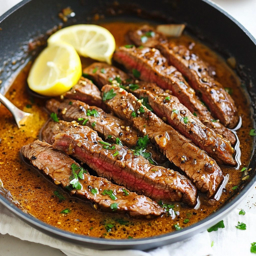 Pan-Seared Steak in Butter Sau